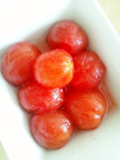 ミニトマトのハチミツレモンマリネの写真