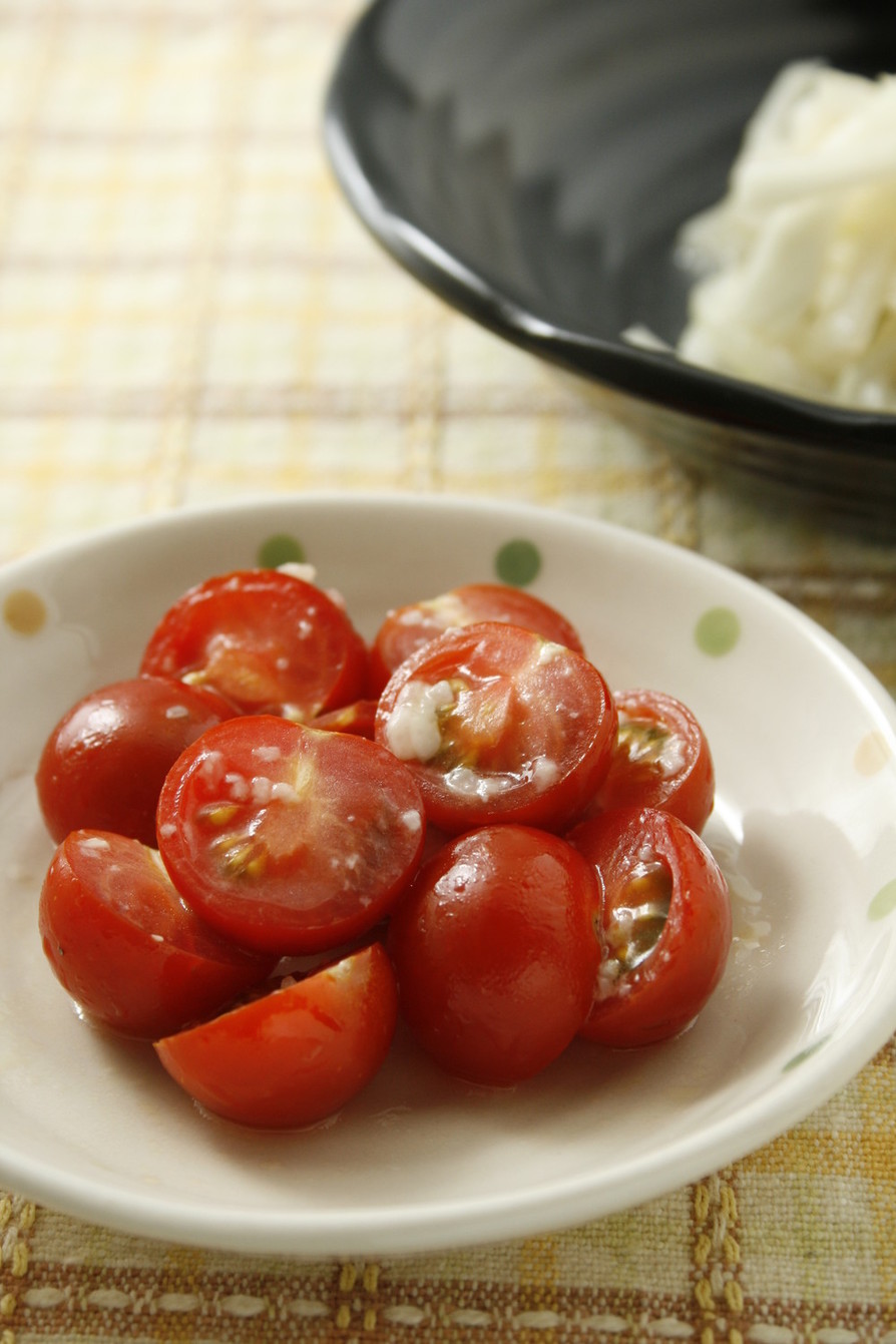 箸休めに♪ミニトマト＆玉ねぎの塩糀和えの画像