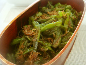 農家の夏の常備菜☆ししとうの佃煮