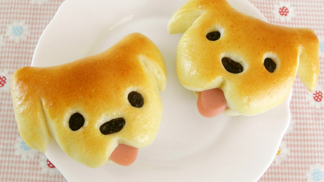いぬパン 舌を出した子犬 レシピ 作り方 By Pitachan1 クックパッド