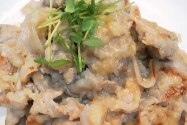 豚肉のゆず胡椒風味とろろ和え レシピ 作り方 By てぃたん48 クックパッド 簡単おいしいみんなのレシピが372万品