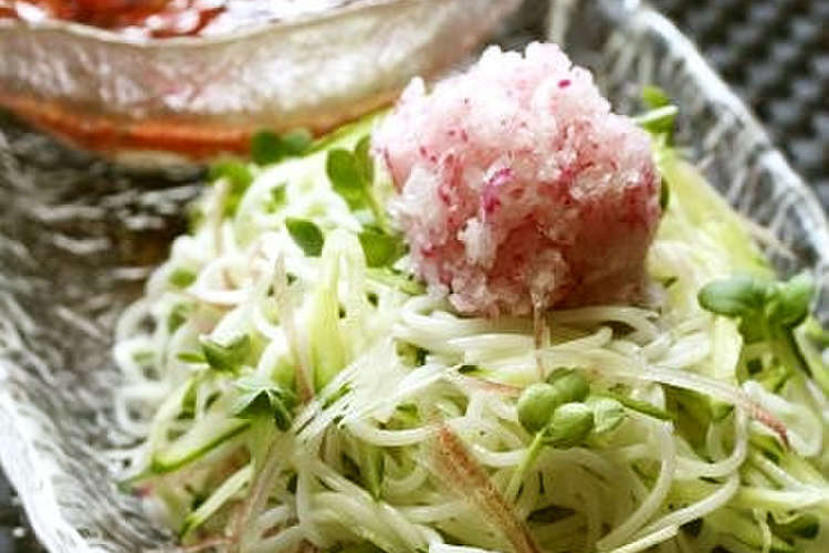 はなまるレシピ サラダそうめん レシピ 作り方 By Nagねえさん クックパッド 簡単おいしいみんなのレシピが352万品