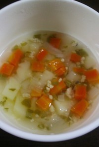 (離乳食後期)野菜スープ