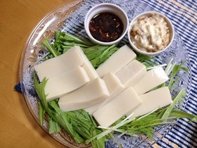 刺身こんにゃくのタレ