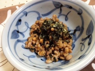 納豆×お茶漬け海苔の画像