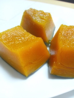 *面取りなし!煮崩れしないカボチャの甘煮