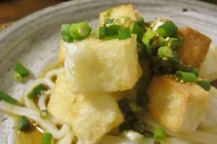 揚げ餅 冷やしうどん レシピ 作り方 By ぶぅの食卓 クックパッド 簡単おいしいみんなのレシピが352万品