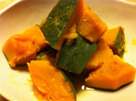 素材の味を楽しむ☆かぼちゃの塩煮