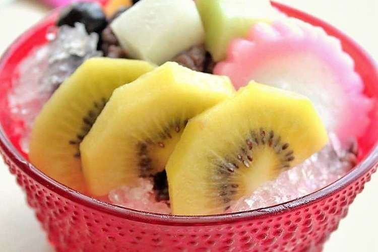 パッピンス おうちで韓国風かき氷 レシピ 作り方 By Gingamom クックパッド 簡単おいしいみんなのレシピが374万品