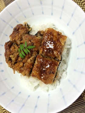 簡単!うなぎの蒲焼?サバ缶でもどき!