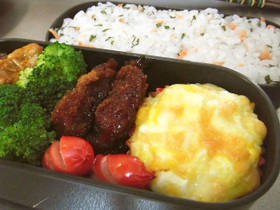 冷凍食品アレンジ!茹で卵グラタン♪