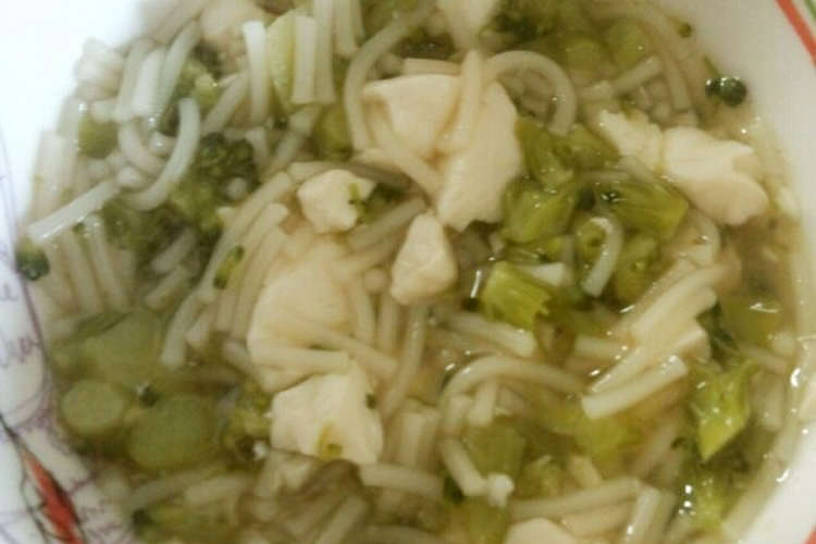 離乳食後期 ブロッコリーと豆腐の素麺 レシピ 作り方 By 甘えん坊mama クックパッド 簡単おいしいみんなのレシピが360万品
