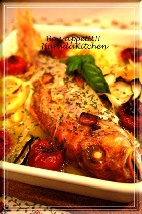簡単✿魚のオーブン焼き✿~イトヨリ