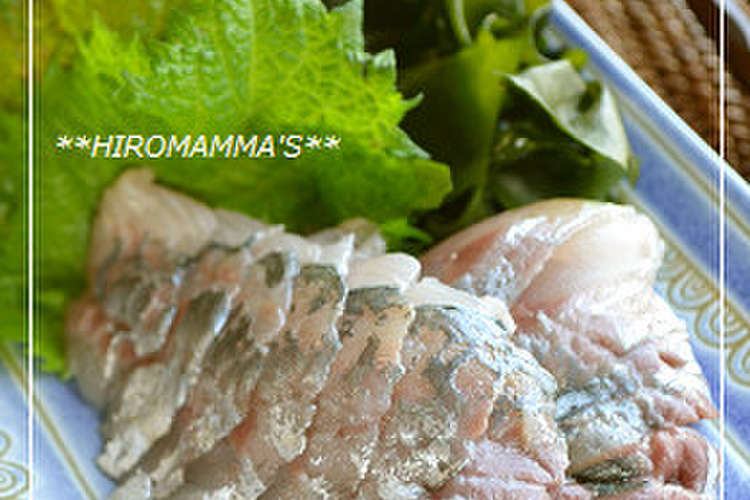アジのおろし方 アジのお刺身 レシピ 作り方 By Hiroマンマ クックパッド 簡単おいしいみんなのレシピが376万品