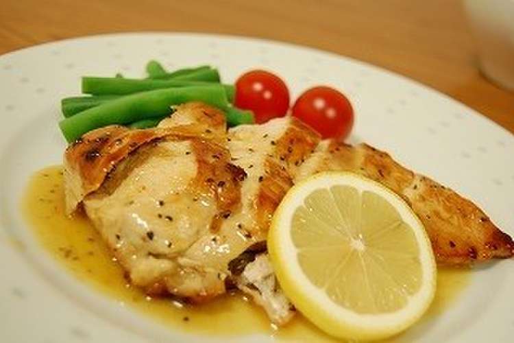 鶏胸肉のレモンバターソース レシピ 作り方 By Chococubic クックパッド 簡単おいしいみんなのレシピが360万品