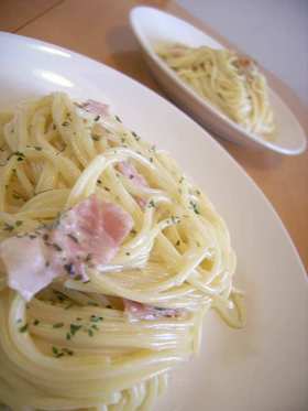 絶賛☆濃厚チーズクリームパスタ♪
