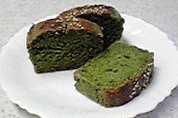 緑のヘルシーパウンドケーキ レシピ 作り方 By Aunthana クックパッド
