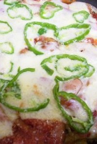 簡単！カリカリポテトの野菜ピザ