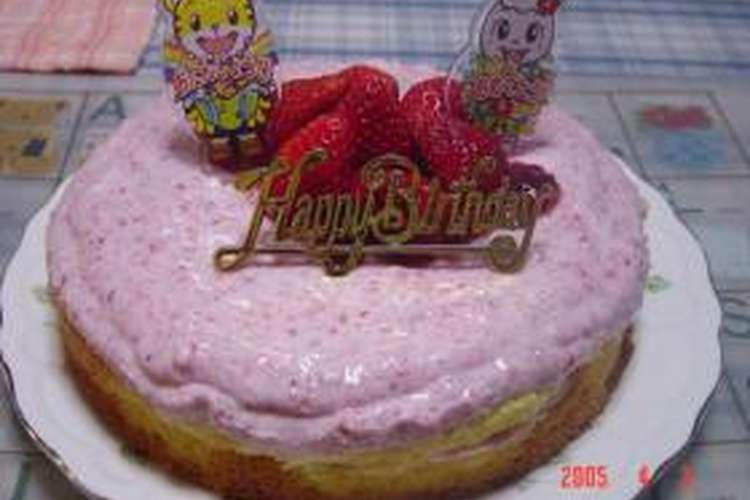 いちごムースケーキ レシピ 作り方 By Kurikuri クックパッド