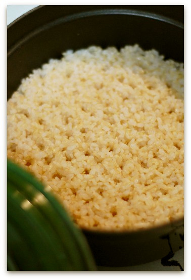 マクロビオティック・ストウブ玄米ごはんの画像