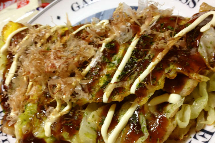 がっつがつ キャベツ山盛りとんぺい焼き レシピ 作り方 By ほっとけーき クックパッド 簡単おいしいみんなのレシピが354万品