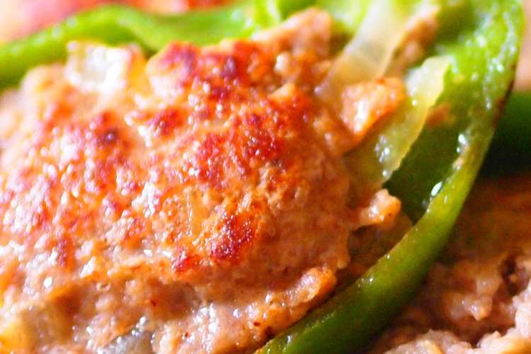 簡単 しそでさっぱり ピーマンの肉詰め レシピ 作り方 By まっくちゃんだよ クックパッド