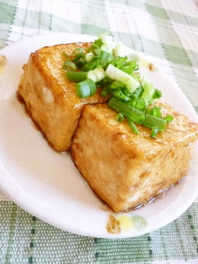 揚げない 揚げ出し豆腐風