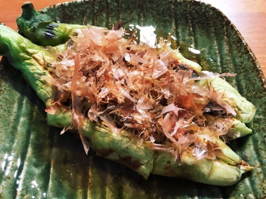 レンジで簡単☆楽チン！とろっとろ焼き茄子の画像