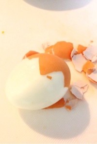ゆで卵(蒸しゆで卵)