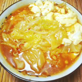 *簡単、辛旨!中本風の麻婆ラーメン!