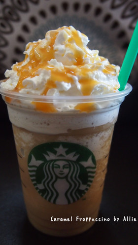 ★スタバだ!キャラメルフラペチーノ★