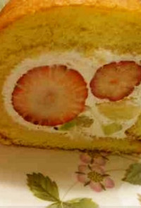 フルーツのロールケーキ3
