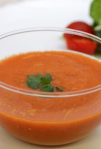 夏野菜で作る！冷たいスープ‘ガスパチョ’