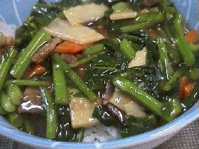 春の中華丼