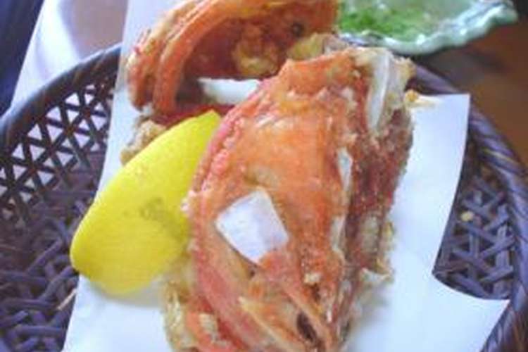 鬼カサゴの頭の唐揚げ レシピ 作り方 By ツナtama クックパッド 簡単おいしいみんなのレシピが361万品