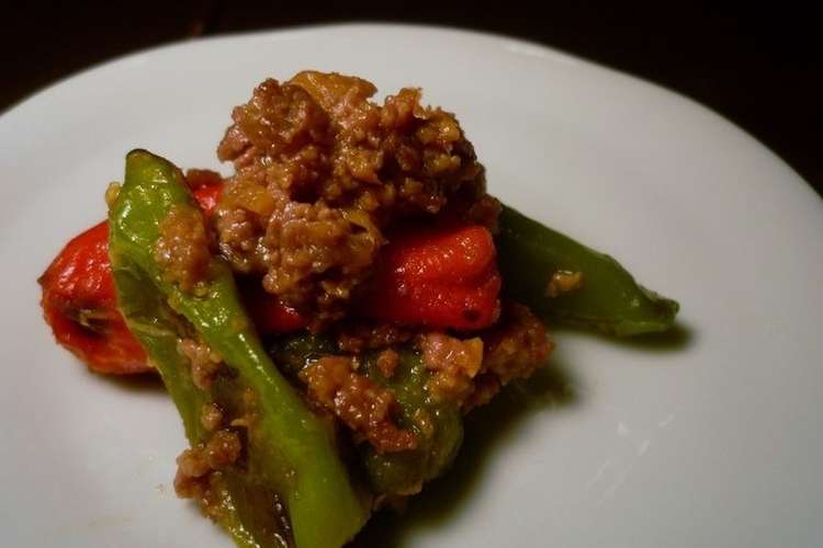 しし唐を肉味噌で和えたん 京都カフェ レシピ 作り方 By Kyotocafe クックパッド 簡単おいしいみんなのレシピが376万品