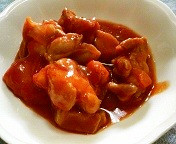 鶏モモ肉のトマトジュース煮の画像
