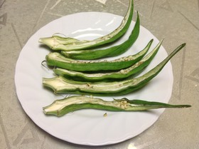 干し野菜 オクラ