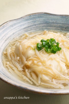豆腐のえのきあんかけ