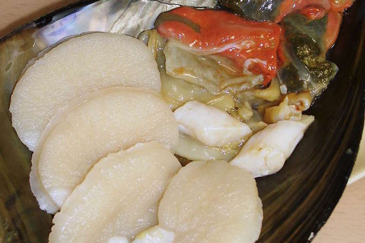 タイラギ貝の刺身 レシピ 作り方 By ただっち クックパッド