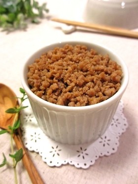 みんな大好き♪甘辛*鶏そぼろ