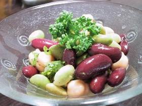 豆・豆・豆マリネ