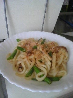 味ぽんで作るさっぱり焼きうどん