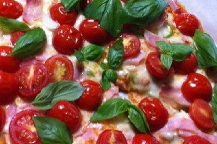 トマトソースも生地も手作りピザ レシピ 作り方 By ネズミイロのネコ クックパッド 簡単おいしいみんなのレシピが357万品