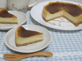 クリチ半分で♪ ベイクドチーズケーキ