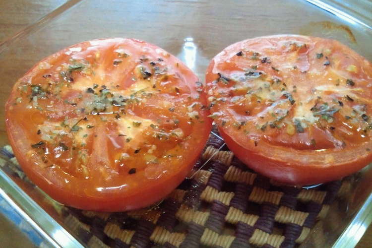 トマトダイエットに一工夫 焼きトマト レシピ 作り方 By しおかつを クックパッド