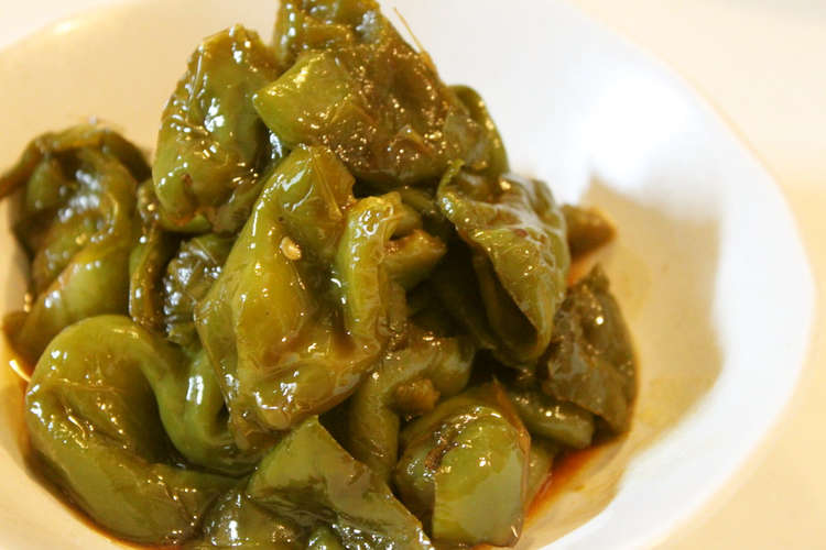 うまっ ピーマンの甘辛炒め煮 レシピ 作り方 By りょーーーこ クックパッド 簡単おいしいみんなのレシピが360万品