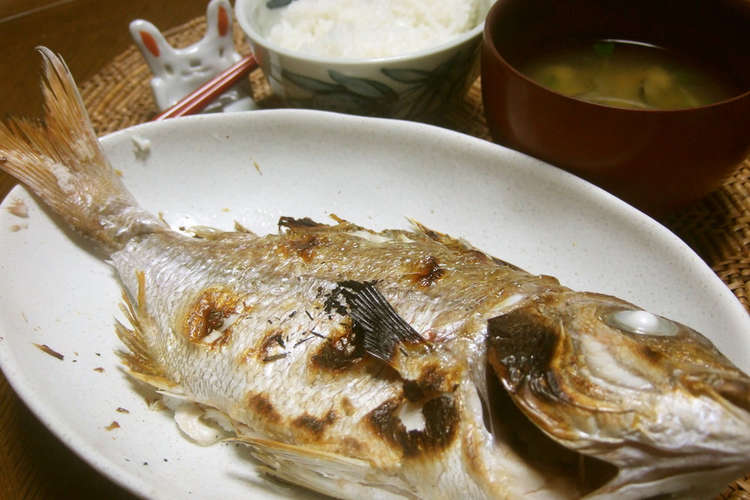 いい塩梅 鯛の塩焼き レシピ 作り方 By いかり家族 クックパッド 簡単おいしいみんなのレシピが353万品