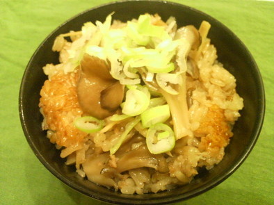 ○○○で！舞茸❤生姜❤挽肉の炊き込み御飯の写真