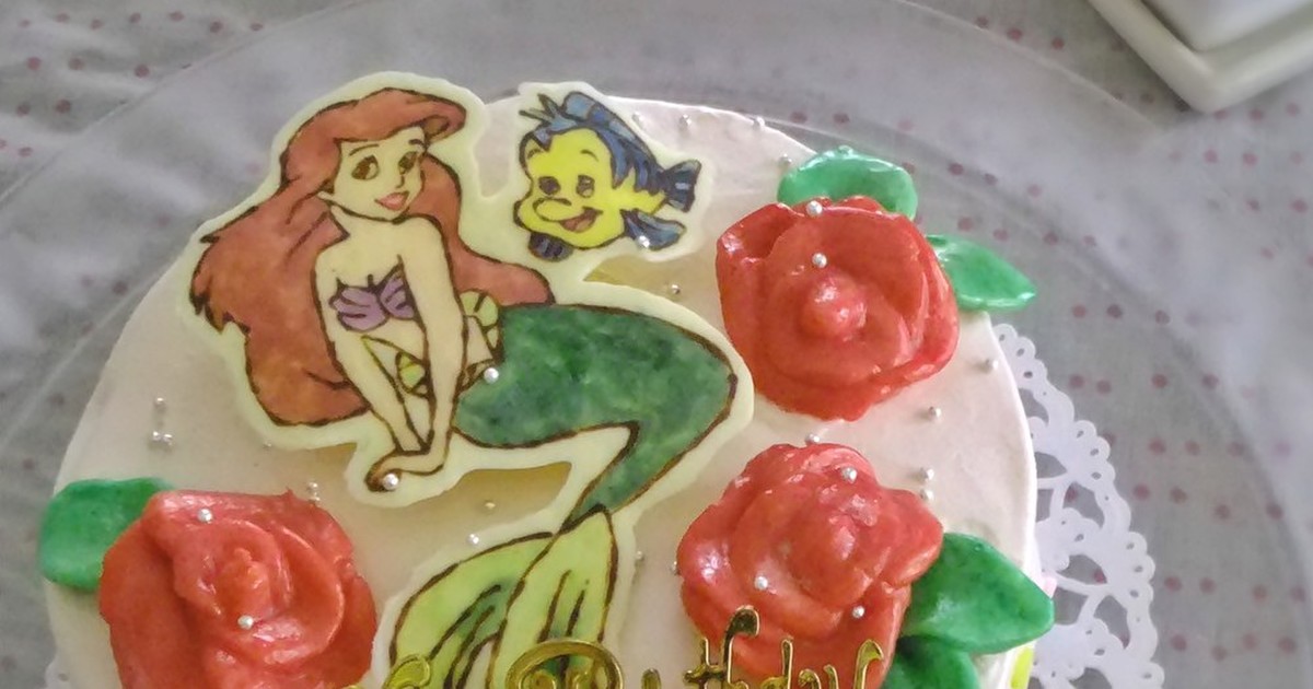 キャラクターケーキ アリエル レシピ 作り方 By ちっかーちゃん クックパッド 簡単おいしいみんなのレシピが374万品